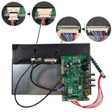 SDI CVBS H-D LCD Controller Board 12.1inch G121HAX01 1920x1200 Touch LCD Screen