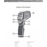 Ranlraka CEM DT-835/836 High-Precision Handheld Industrial Infrared Thermometer with Ring Laser Targeting