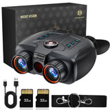 VRNV331 Naked Eye 3D VR Night Vision Binoculars with 4K Video 6X Zoon 700 Meters Distance 5000mAh Li-battery