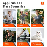 1080P Cycling Sports Camera Thumb Camera Travel Photography Portable Pocket Camera