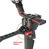 Adjustable 360° Rotation Monitor Mount With Cold Shoe 1/4" Thread For DJI RS2 RSC2 Camera Accessory