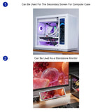9.1inch 1920462 Bar LCD Secondary LCD Monitor CPU GPU For D32 And Pro
