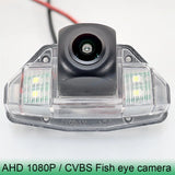 Car Rear View Camera For Honda Odyssey RB3 RB4 CRV Fit Hatchback MK2 2008-2014 AHD 1080P 170° HD FishEye Backup Reversing Camera