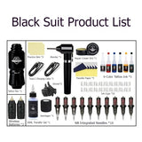 Men's Tattoos Machine Cartridges Tattoo Guns Full Kits Wireless Permanent Makeup Kit Full Sets Long Lasting Tattoos Accessories