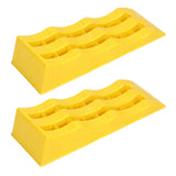 1 Pair 3 Level RV Leveling Ramps Camper Trailer Wheel Chocks Leveling & Stabilizing for Uneven Ground and Parking Lots