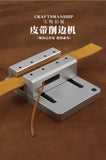 4926 Leather Belt Skiving Machine Semi-Circular Edging Flying Tool for DIY Leather Craft Belt Production