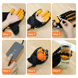 Hand Rehabilitation Robot Glove Stroke Rehabilitation Equipment Finger Strengthener Exerciser Hand Strengthener Grip Strength