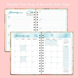 New A5 2026 Planner Jan.2026 - Dec.2026 Agenda Calendar 2026 Monthly Tabs Weekly and Monthly Coil Notebook