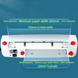 A4 size electric card cutter  card size  Heavy-duty fine-tuning electric business card cutting machine