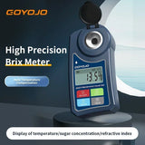 Digital Brix Meter Refractometer for Measuring Sugar Content Fruit Juices New Beverages Sprite Beverage Sugar Tester Instrument