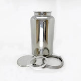 304 Stainless Steel Airtight Sealed Container -  2L Clamp Type Sanitary Storage Tank