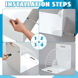 GW-For Classrooms, Offices, Schools, And Teachers Suitable Clipboard Holder, Clipboard Storage Box, Clipboard Storage Rack