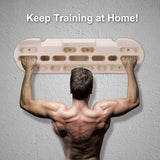 Wooden Rock Climbing Fingerboard – Indoor Hang Board for Grip & Forearm Strength Training, Compact Design for Home Use