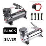 Air Ride Suspension air Compressor 12V X480C Continuous Working Cycle air Horn Suit for Trains/trucks/cars 200PSI