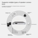 100W150W constant voltage and resistance three zone amplifier, public address system, music playback, high-power amplifier