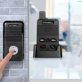 Wireless Voice Duplex Intercom Doorbell 500M Apartment Room Intercom Intercom System Doorbell for House Home Factory Office