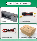 For Ford C Max C-MAX MK1 MK2 2004~2018 Kuga MK1 Mondeo BA7 Hatchback MK4 2008~2012 AHD 1080P 170° Trunk Handle Reverse Camera