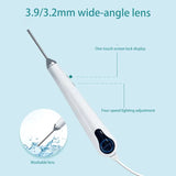 10 Inch HD Screen ENT Endoscope 3.9mm Camera Otoscope for Ear Nose Throat Inspection With Rechargeable Battery