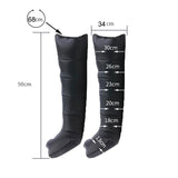 Pneumatic Compression Massager 6 Chambers Full Body Lymphatic Drainage System Athletes Recovery Therapy Muscle Relaxation Home