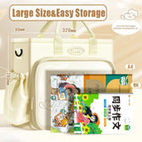 High Quality Thick Tutoring Bag Waterproof Portable Backpack Transparent Large Capacity Handbag School Office