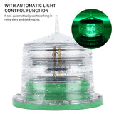 Ship Beacon Light Barge LED Navigation Flashing Floating Marine Boat Accessory Waterproof Solar Ship Light IP68 Waterproof Solar
