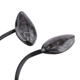 1 Pair Motorcycle Flush LED Turn Signals Light Amber For Honda Grom 2014-2016