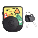 1Pc Ignition Switch With 2Pcs Key Set Replacement Parts For Stens 430-220 For Cub Cadet 725-04227 For MTD 925-04227A Accessories
