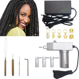 Upgrade Electric Braiding Machine Portable Electric Crochet Human Hair Braiding Tool Dreadlock Crochet Making Machine