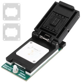 For T76 Programmer Adapter Burning Socket EMMC BGA153/BGA169 V2.0 Dual-Head Probe Holder