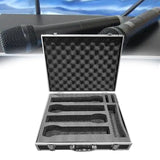 Microphone Storage Box Handheld Multifunctional Solid Equipment Protector Carrying Travel Case Holder Musical Instruments Accs