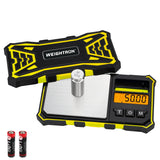 Digital Precision Pocket Scale 200x0.01g – Calibration Weight Included for Jewelry, Coins & More