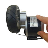 Electric Vehicle Motor DC36V 250W Brushed Motor 10A 2750RPM DC Motor 40mm Long Axis Brushed Gear DC Motor
