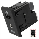 Automotive AUX Audio Jack USB Interface Port Module Accessories Component For Nissan 795405004 280234BA0B