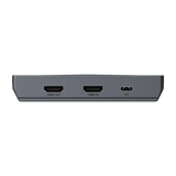 ezcap333 4K Video Capture Card HDMI To USB 3.0 Game Live Streaming Audio Video Recording Up To 1080p120 / 4kp30 with Mic Line In