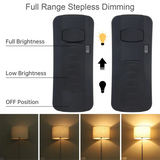 220V Foot Dimmer Switch Foot Operated LED Dimmer Switch Full Range Inline Slide Control Switch for Floor Lamp / LED Lamp LZB