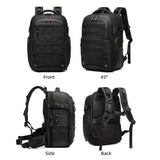 1 photography bag, multi-functional drone bag, large size with TSA lock, dry wet separation, 17 inch laptop integrated bac