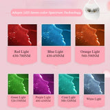 Rechargeable LED Facial Mask Professional Red Light Therapy Masks Skincare Facials Equipments Skin Tightening Beauty Device