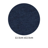 100pcs Denim Patches for Jean Clothing DIY Fabric Iron On Patches Appliques Repair Jeans Pants Elbow Knee Apparel