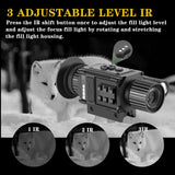Wareagle NV002 Infrared Night Vision Scope Sight Recorder Professional Digital Monocular Telescope Camera for Hunting