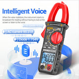 ANENG PN201 Digital Clamp Meter DC/AC 600A Current 4000 Counts Multimeter Ammeter Voltage Hz Capacitance NCV Ohm Tester 2025 New