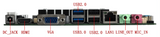 J1800  BGA1170 Mini ITX DDR3 Motherboard M218F Dual COM and LAN HD-MI LVDS PS/2 GPIO for Embedded Computer