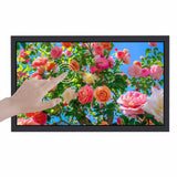 18.5" 1920x1080 TFT Indurstrial LCD Touch Monitor,350nit ,H/D VGA DVI Video Port