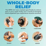 Percussion Roller Massager Massage Gun Deep Tissue Muscle Electric Roller Head Pain Relief Recovery Therapy Rolling