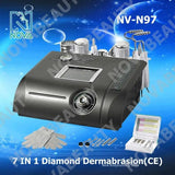 Portable beauty 7 in 1 equipment multi-functional beauty equipment diamond dermabrasion skin rejuvenation machine