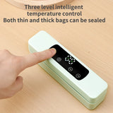 Vacuum Sealer Plastic Bags Packaging Machine USB Rechargeable Portable Mini Food Bag Sealing External Suction Heat Vacuum Sealer