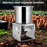 1420RPM Multifunctional Electric Vegetable Slicer Cutter 1000W High Power Copper Motor Feed GrinderFor Home Farm Animal Feed Pre