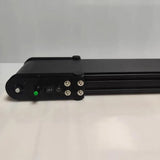 Adjustable Speed Mini Desktop Conveyor Belt 30CM Length 10CM Width DC 12V for Educational And DIY Projects