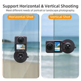 Magnetic Suction Cup Bracket Quick Release Ball Head Camera Mount 360 Rotatable Stable for DJI Osmo 360/Action 5 Pro/4/3