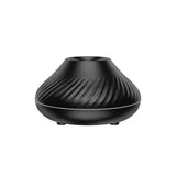 Aromatherapy Humidifier Seven Color Gradient Atmosphere Night Light Simulation Flame Can Add Essential Oil USB Charging Time Off