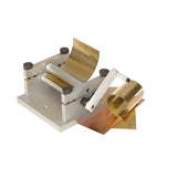 Updated Manual Plate Rolling Machine Soft Metal Sheet Round Tube Mini Bending Machine Hand-Cranking Bender Effective Width 60MM